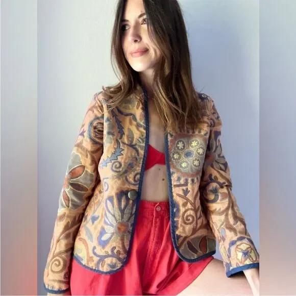 Modern Petalura Jacket Roussillon Reversible Tapestry Jacket - Picture 6 of 15